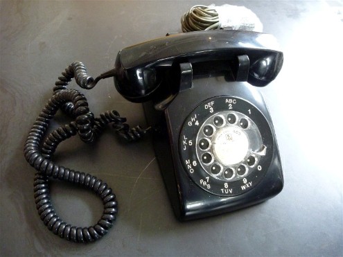 Vintage phone, flamngsteel.com, roy mackey